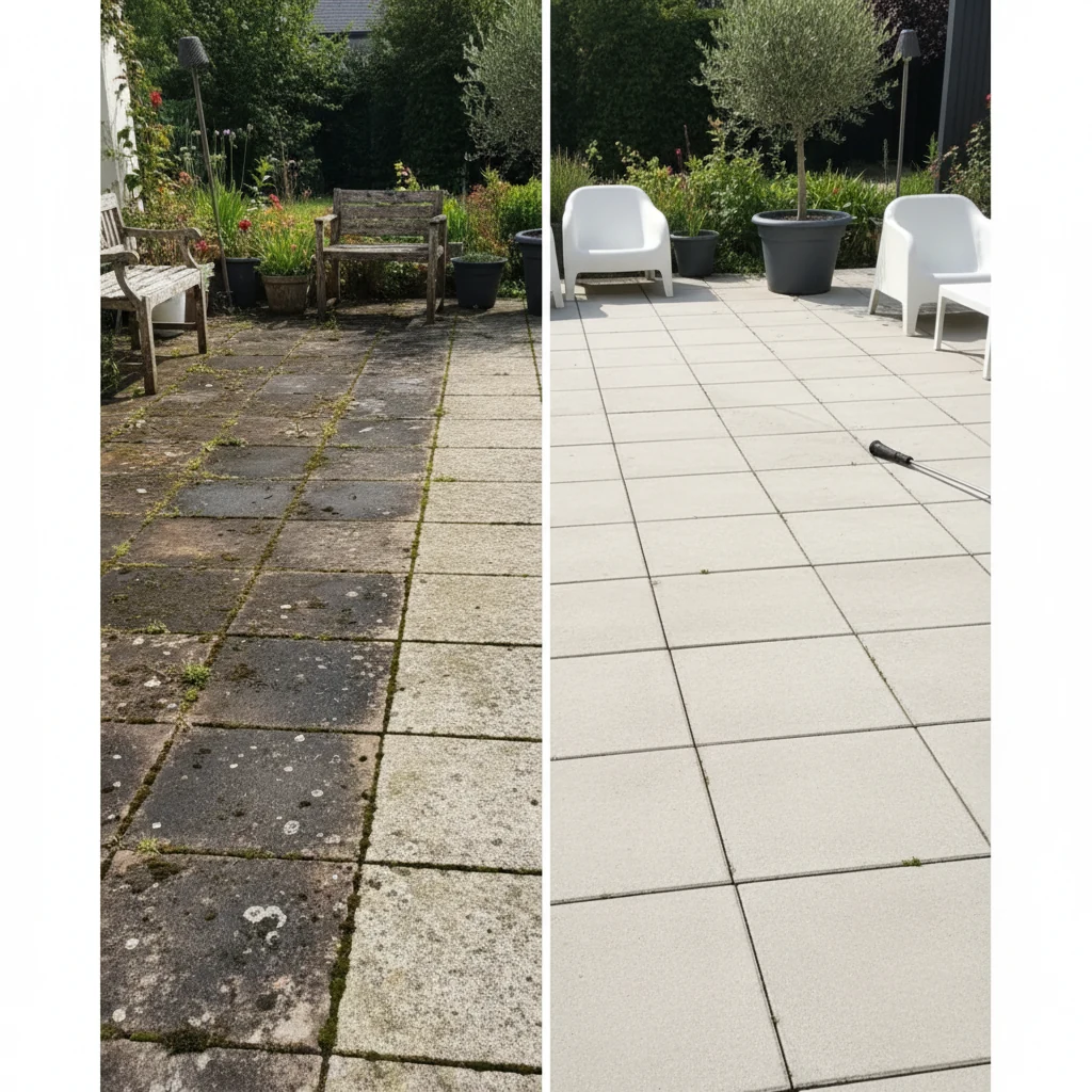 Nettoyage Terrasse Brest — résultat professionnel